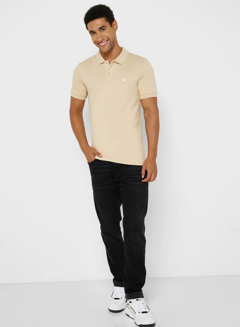 Calvin Klein Jeans Monogram Polo