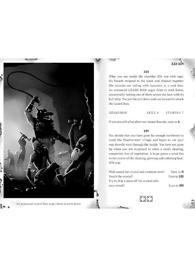 FIGHTING FANTASY #10: ISLAND OF THE LIZARD KING - Image 5