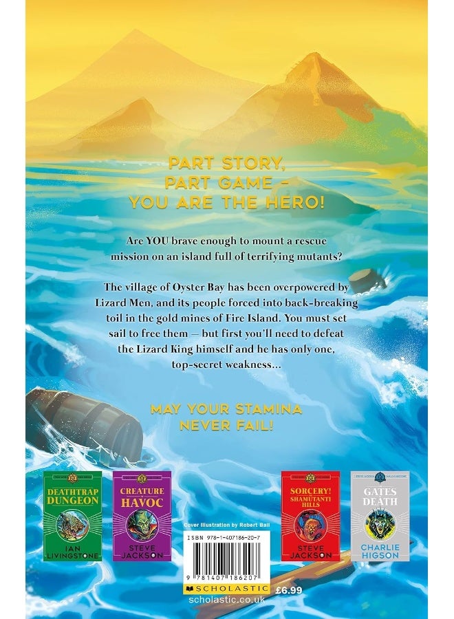 FIGHTING FANTASY #10: ISLAND OF THE LIZARD KING - Image 2