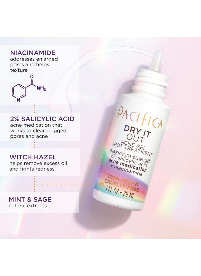 Pacifica Dry It Out Acne Gel Spot Treatment Unisex 1 Oz  - Image 3