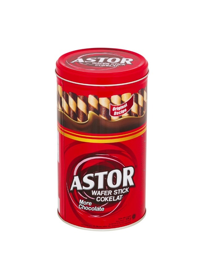 Astor Chocolate Filled Wafer Rolls Sticks Tin - Image 1