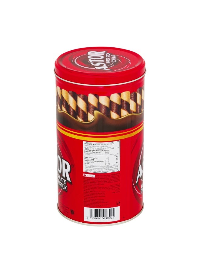 Astor Chocolate Filled Wafer Rolls Sticks Tin - Image 2