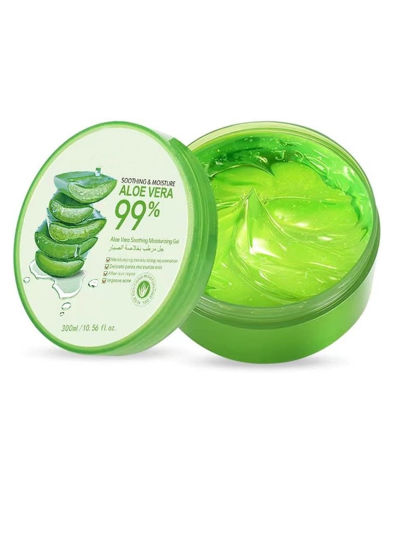 DubaiGallery جل مرطب مهدئ من الصبار بنسبة 99% 300 مل - Image 2