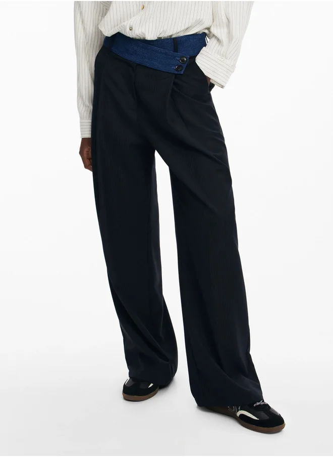 DESIGUAL Tailored Combined Trousers