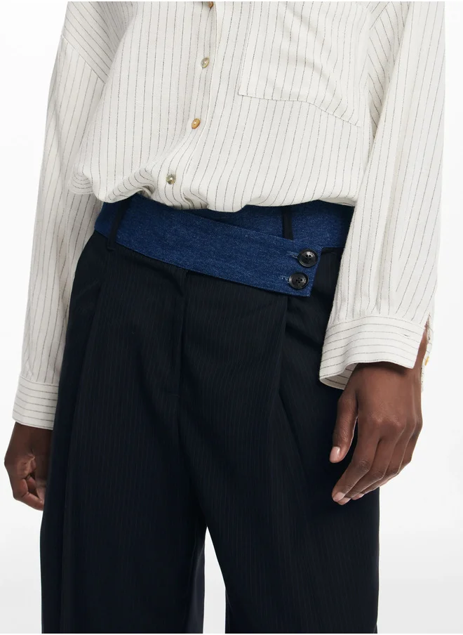 DESIGUAL Tailored Combined Trousers