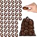 HIKIMA 50 Pcs Mini Foam Sports Balls Sport Party Favors Football Stress Balls Foam Sports Footballs for Party Decoration Supplies School Carnival Reward - Image 2
