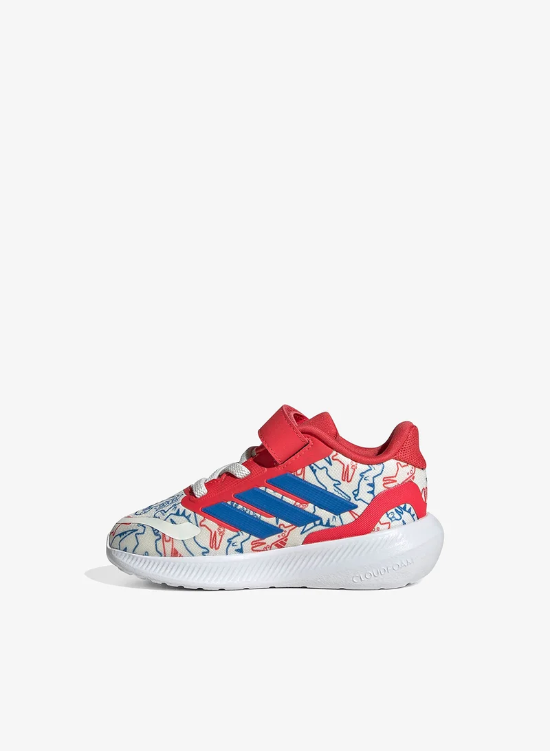 adidas حذاء ران فالكون للأطفال ديناصور