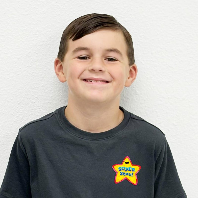 Creative Teaching Press CTP Super Star Adhesive Award Badges, Student Awards, Set of 36, 3.25â€ x 3.25â€ Each (Creative Teaching Press 1070) - Image 4