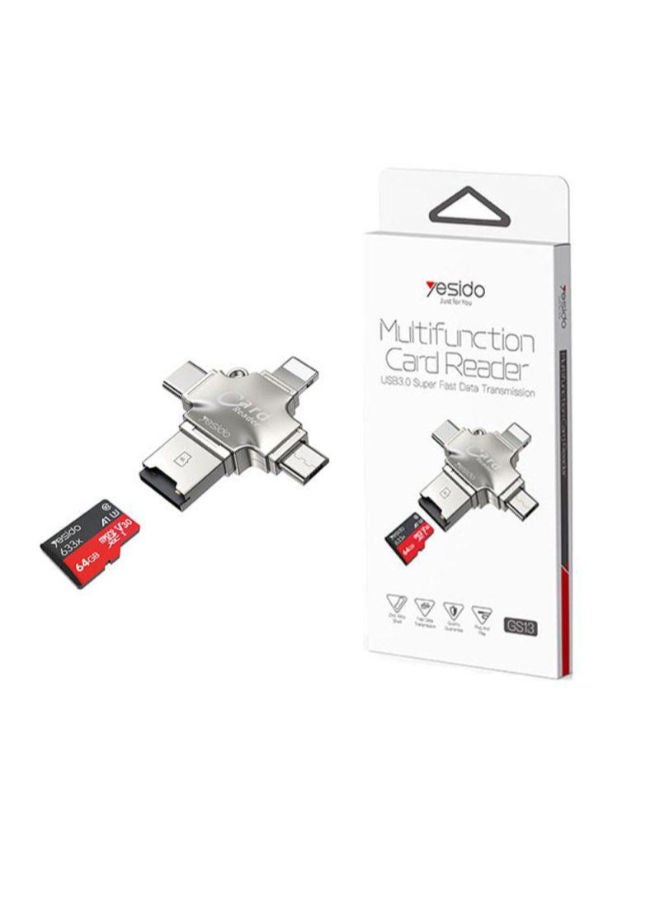 Yesido GS13 multifunction card reader converter - Image 2