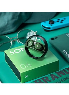 Song SONGX TWS Wireless Bluetooth Earphones HIFI Stereo Noise Reduction Qi Charging HD Call Microphone  - Image 3