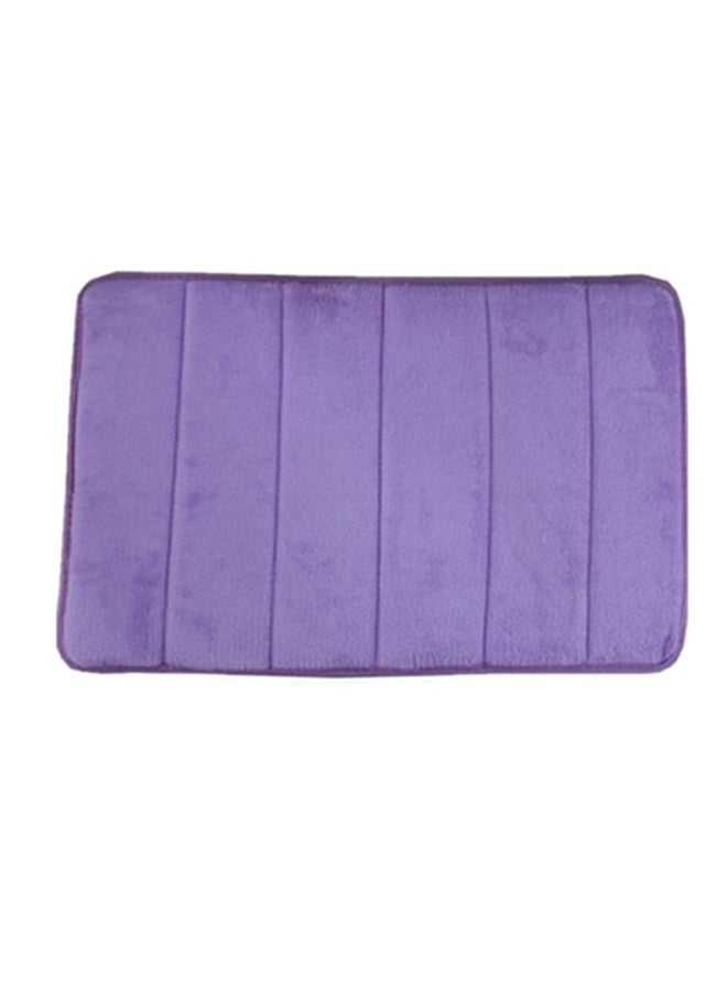 NIBEMINENT Striped Pattern Anti-Skid Doormat Purple 40 x 60cm