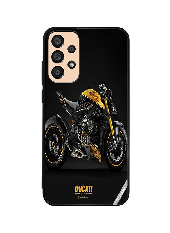 VR CREATIVE Protective Case Cover For Samsung Galaxy A73 5G Ducati Design Multicolour - Image 1