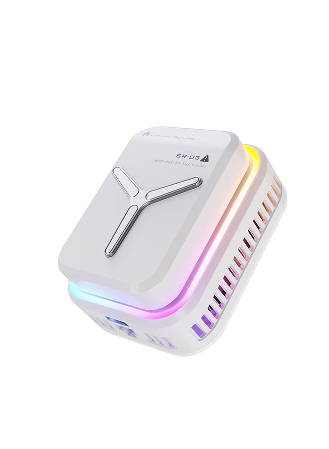 Magnetic Phone Cooler with RGB Light - Portable Semiconductor Mini Radiator for Mobile Phone  Tablet, Multi-Device Notebook Cooling Fan, Efficient Heat Dissipation Technology - Image 1