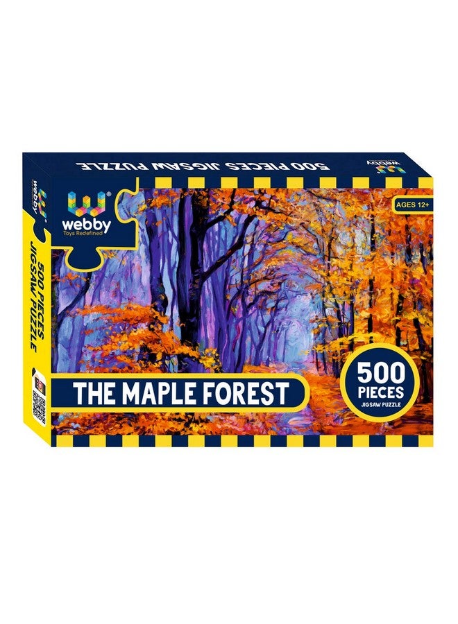 Webby The Maple Forest Jigsaw Puzzle, 500 Pieces - Image 1