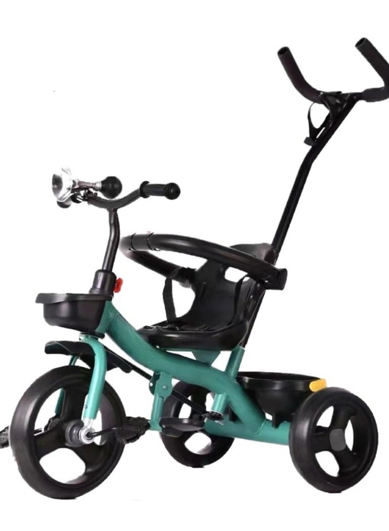 3-Wheels Tricycle With Push Handle