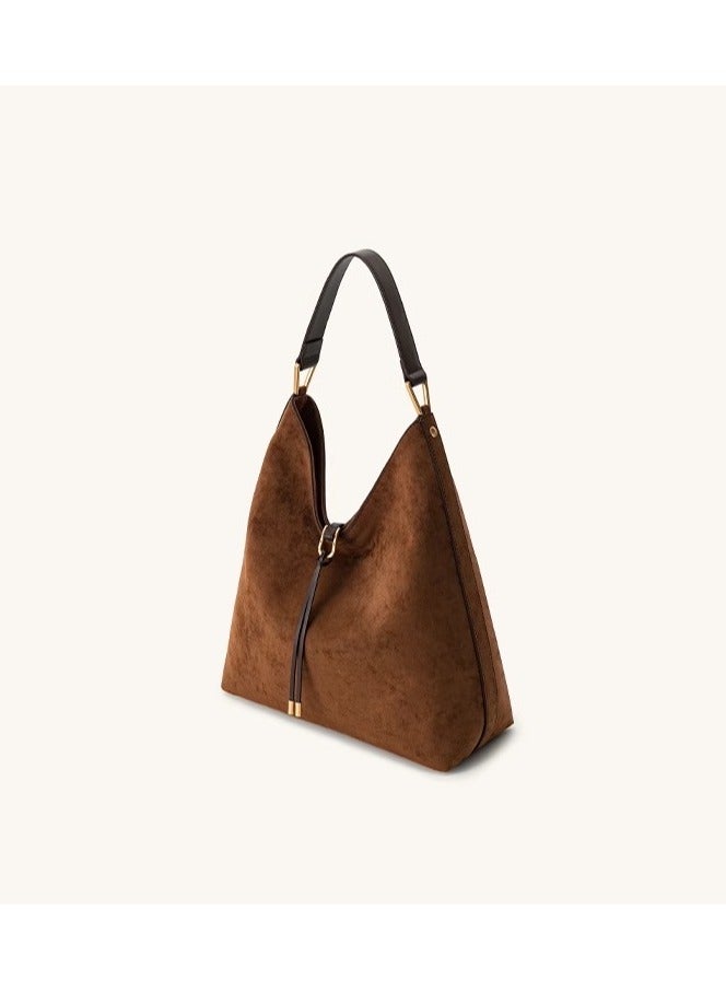 JW PEI JW PEI Tote Bag - Hobo Bag with Spacious Capacity, Effortlessly Chic Shoulder/Chest Bag — Brown  - Image 3