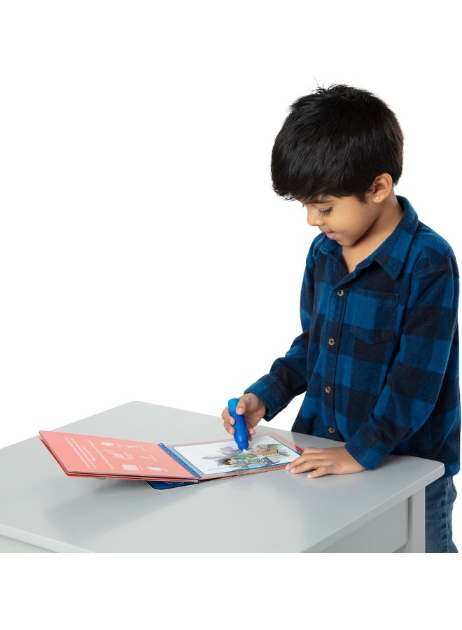 Melissa & Doug Water Wow – Space – Reusable Water-Reveal Activity Pad with Refillable Pen – 4 Color Pages with Hidden Space Scenes – Mess-Free Creative Fun for Kids Ages 3+ | MD30178 - Image 3