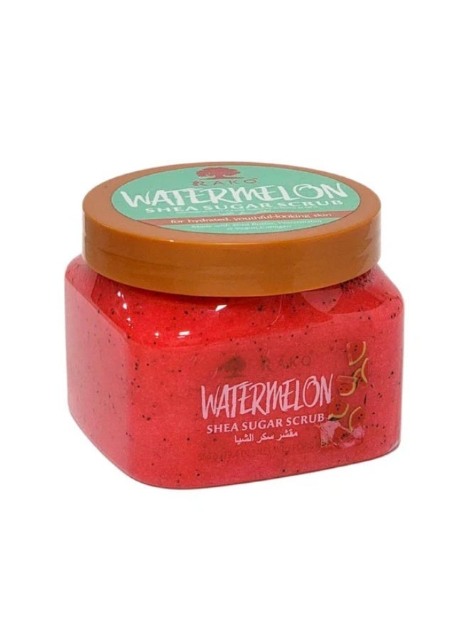 مقشر الجسم بالبطيخ والشيا والسكر  533 مل