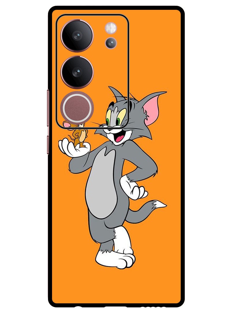 Theodor Protective Case Anti Scratch Shock Proof Bumper Cover For Vivo V29 - V29 Pro Tom and Jerry (2) - Image 1