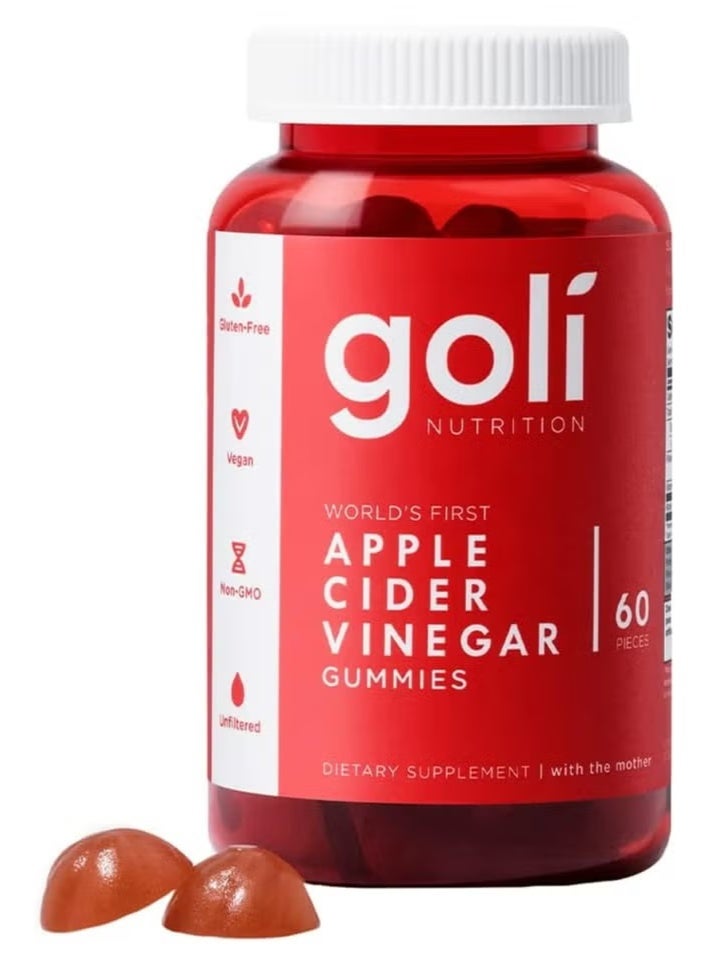 Goli Nutrition Goli Apple Cider Vinegar Gummies 60pcs  - Image 1