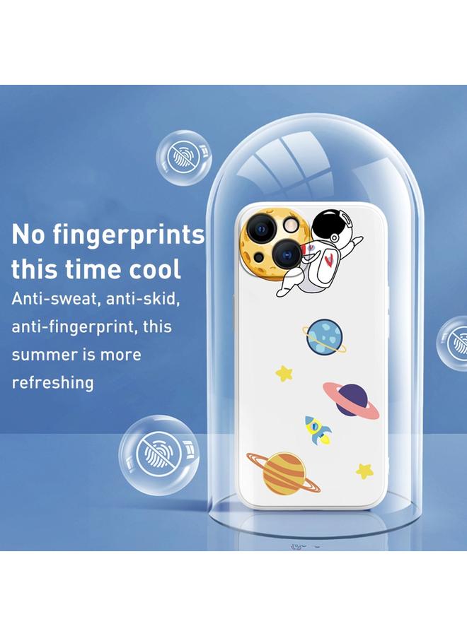 اس-توب جراب لهاتف iPhone 12 mini من مادة TPU بنمط قمر رائد فضاء - Image 3