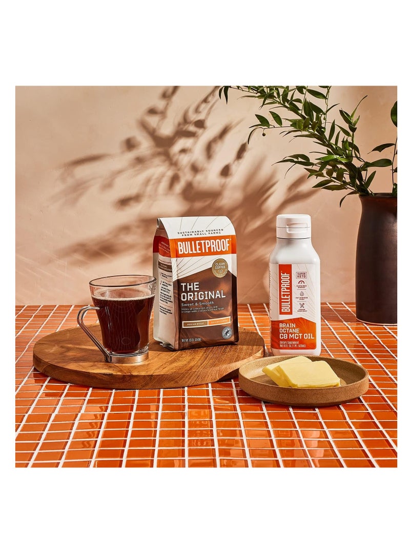 Bulletproof Ground Coffee and Brain Octane Oil Bundle Kit - 12oz/16oz - Image 3