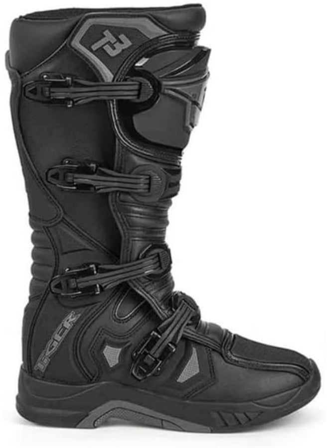 TIGER أحذية موتوكروس جلدية بأسلوب احترافي - Image 2