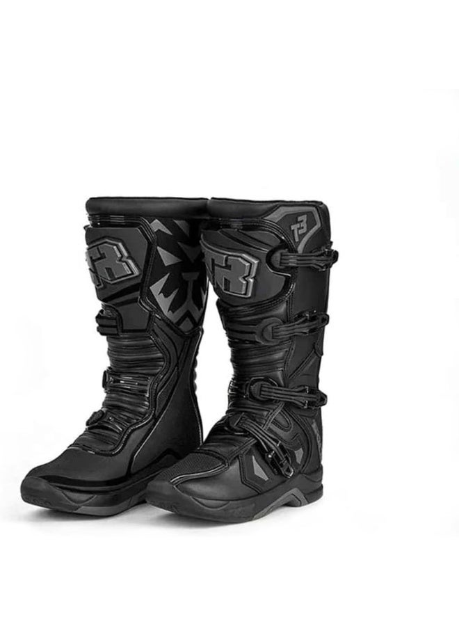 TIGER أحذية موتوكروس جلدية بأسلوب احترافي - Image 1