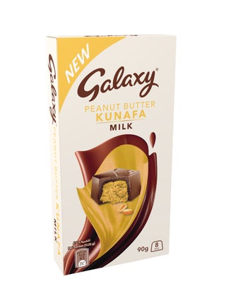 Peanut Butter Kunafa Milk Chocolate