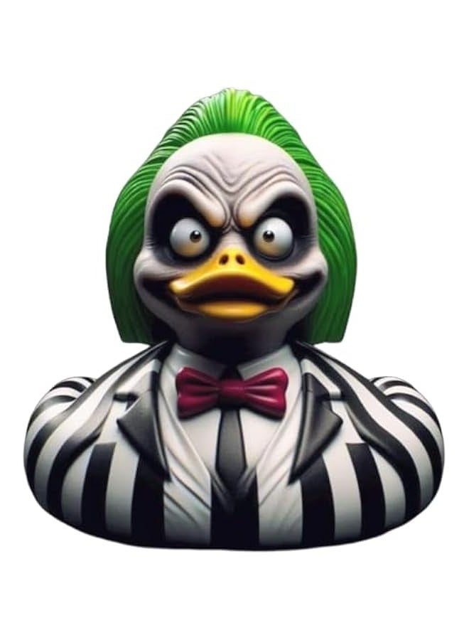Classic Duck, 3D  Horror Movie Ducks, Handmade Horror Figures for Spooky  Home, Desk, Car Ornaments & Decor Accessories (F) - Image 1
