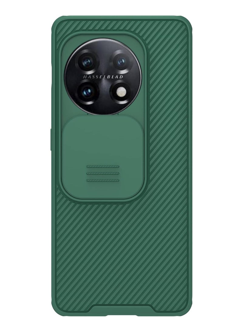 Nillkin CamShield Pro Series Cover Case Designed For OnePlus 11 - Green - Image 1