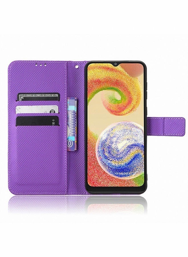 X-level Samsung Galaxy A05 4G Phone Case Cover with Full Body Camera Len Protector PU Leather Wallet Card Holder Shockproof Protective Back Cover with Release Hand Phone Holder Daily Video Kickstand - Image 3