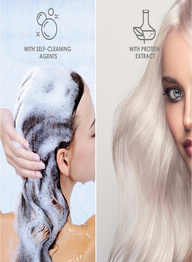 HELLAWELL PROFESSIONALS BOXY COLOR Coloring kit professional, permanent color cream hair dye with Vegetal Protein to get Hair with intense color shiny and silky. 100% Gray Coverage. (13 California White) - Image 5