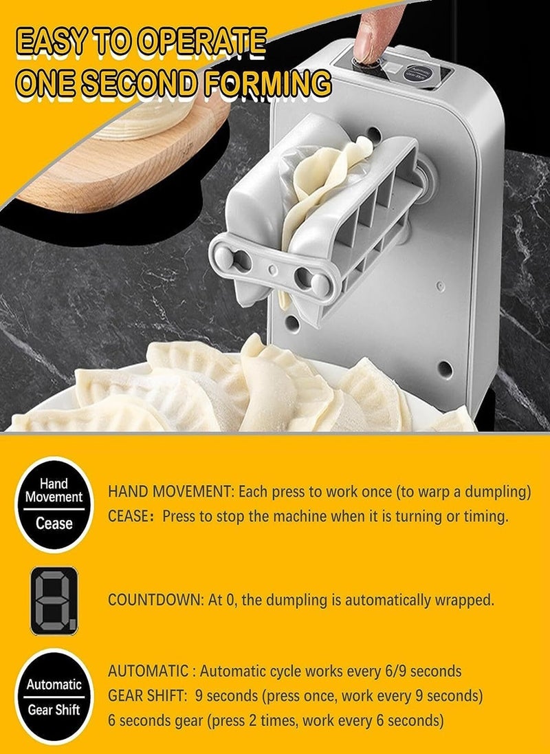 2 Piece Pack Rechargable Automatic Dumpling Maker Mould - Image 5