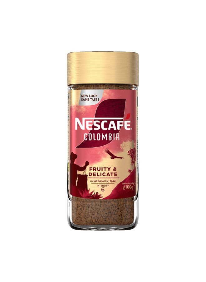 Nescafe Gold Colombia Instant Coffee 100grams - Image 1