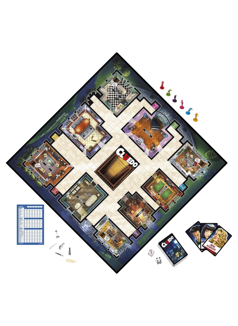HASBRO - GAMING - Cluedo The Classic Mystery Board Game, Strategy Board Game For Family And Kids Ages 8+, Perfect Gifts For Kids - Image 1