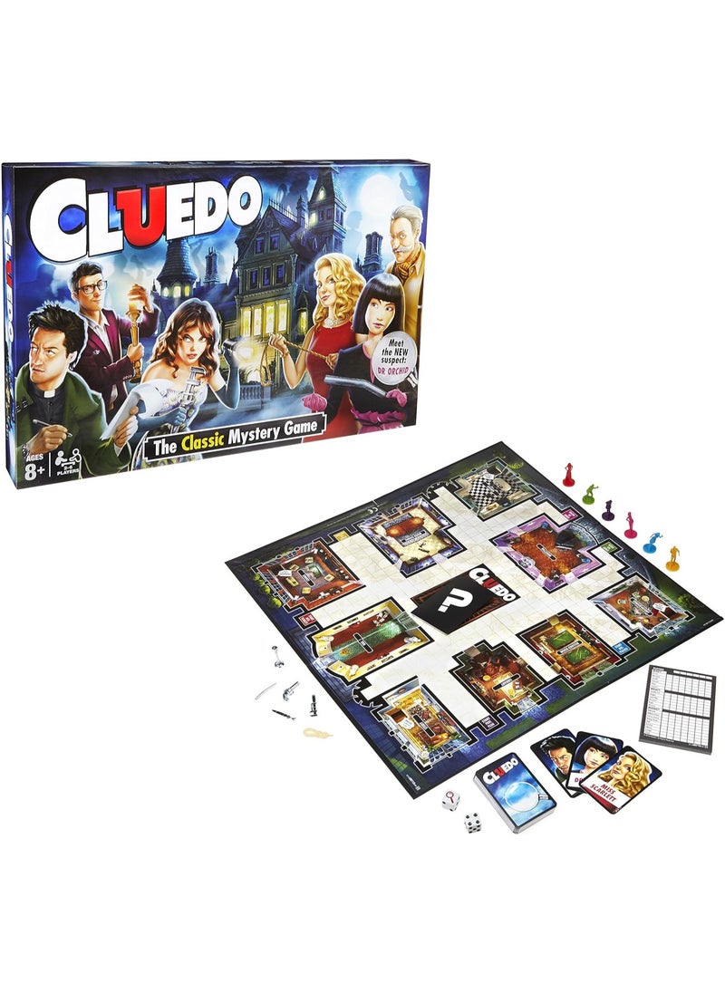 HASBRO - GAMING - Cluedo The Classic Mystery Board Game, Strategy Board Game For Family And Kids Ages 8+, Perfect Gifts For Kids - Image 1