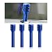 GLSOWEE 4PCS Car Door Lock Knobs 196047 Inch Door Lift Bolt Auto Inner Door Pull Pins Aluminum Alloy Door Lock Cover Decor Universal Car Accessories for Most Cars Trucks Blue - Image 2