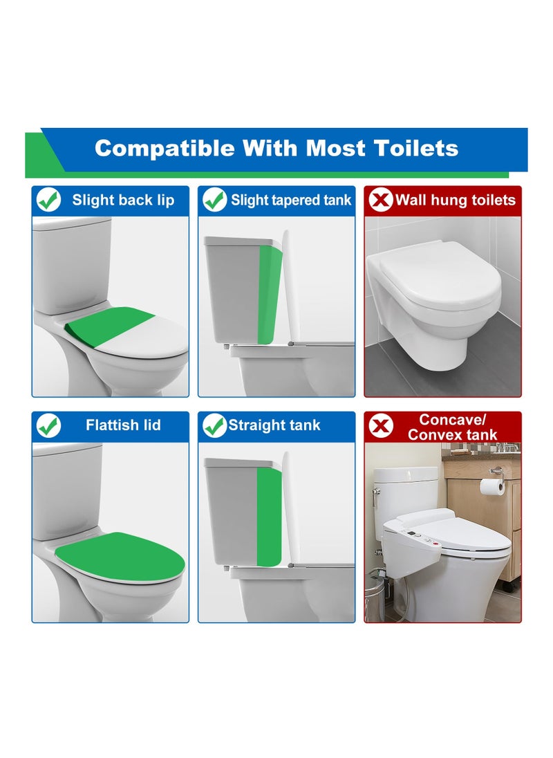 SYOSI - Toilet Seat Locks Baby Proof, SYOSI Ideal Child Proof Toilet Seat Lock with Arm Toilet Seat Lock Child Safety No Tools, No Drill Needed Easy Installation with Stonger 3M Adhesive, Fits Most Toilets - Image 1