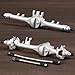 ZMHOBBY Machined Aluminum F10T Offset Straight Axle for VS410 SCX10 II Leaf Chassis 110 RC Crawler Built Clear - Image 2