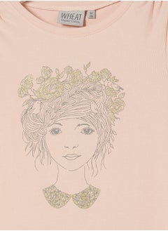 Wheat Teen Printed T-Shirt  - Image 3