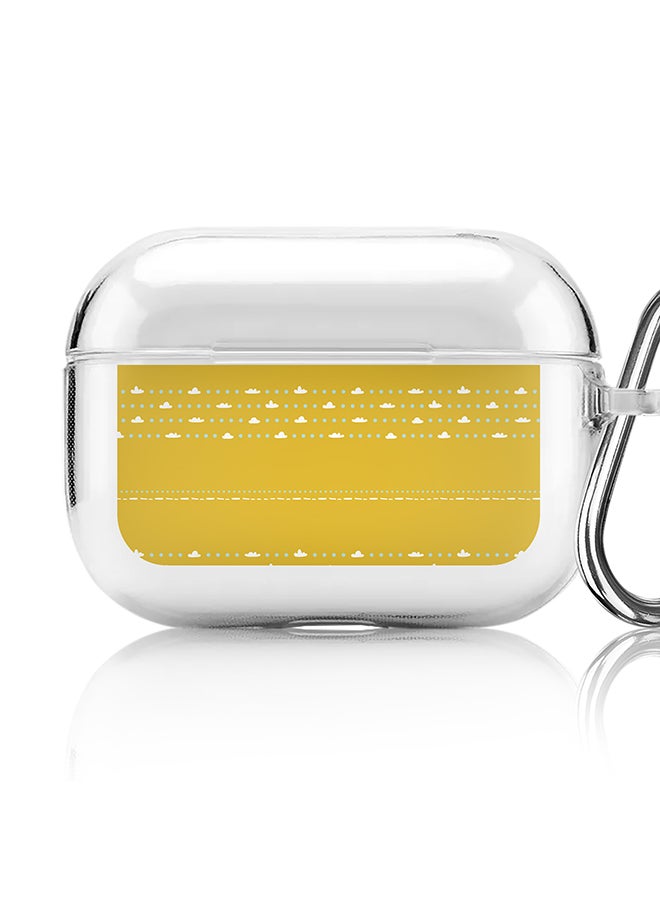 Stylizedd - Classic Clear printed Case for Apple AirPods Pro 2nd Generation Thin Transparent Cover [Designed for Apple AirPods Pro 2nd Generation] - Dotty Skies - Image 1
