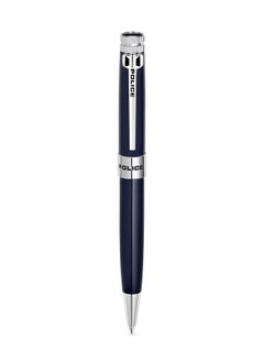 POLICE Amasis Pen Blue with Stainless Steel Trims Sleek and Commanding Design  - Image 1