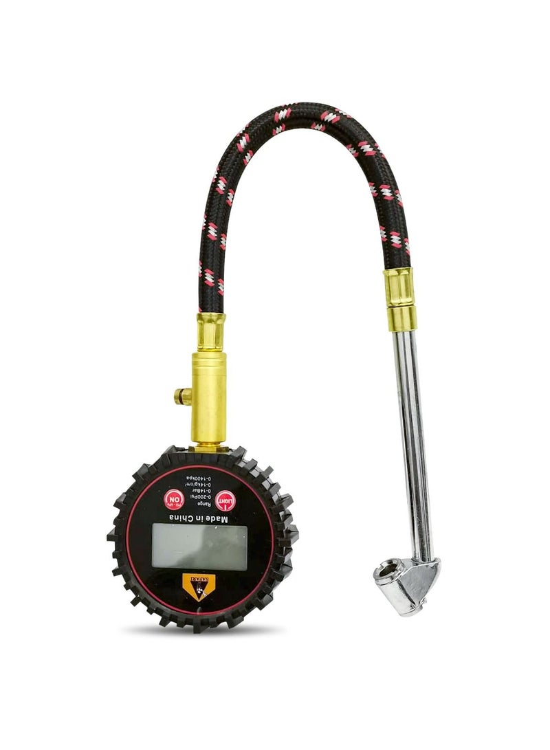 Safari Digital Display Tire Pressure Gauge 200 Psi for All Vehicles-SAFARI TG022 - Image 5