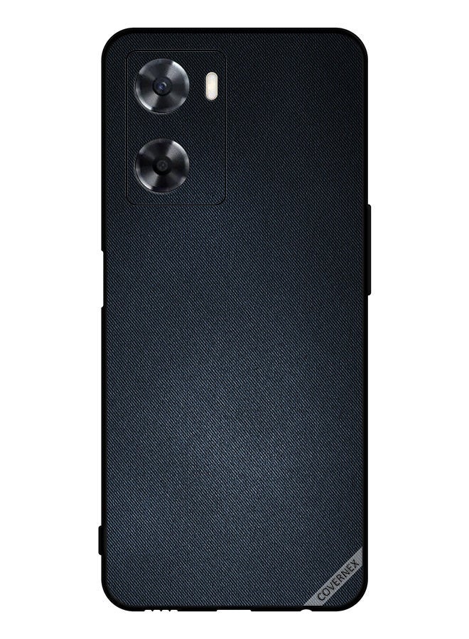 Covernex Protective Case Cover For Oppo A77s Jeans Pattern - Image 1