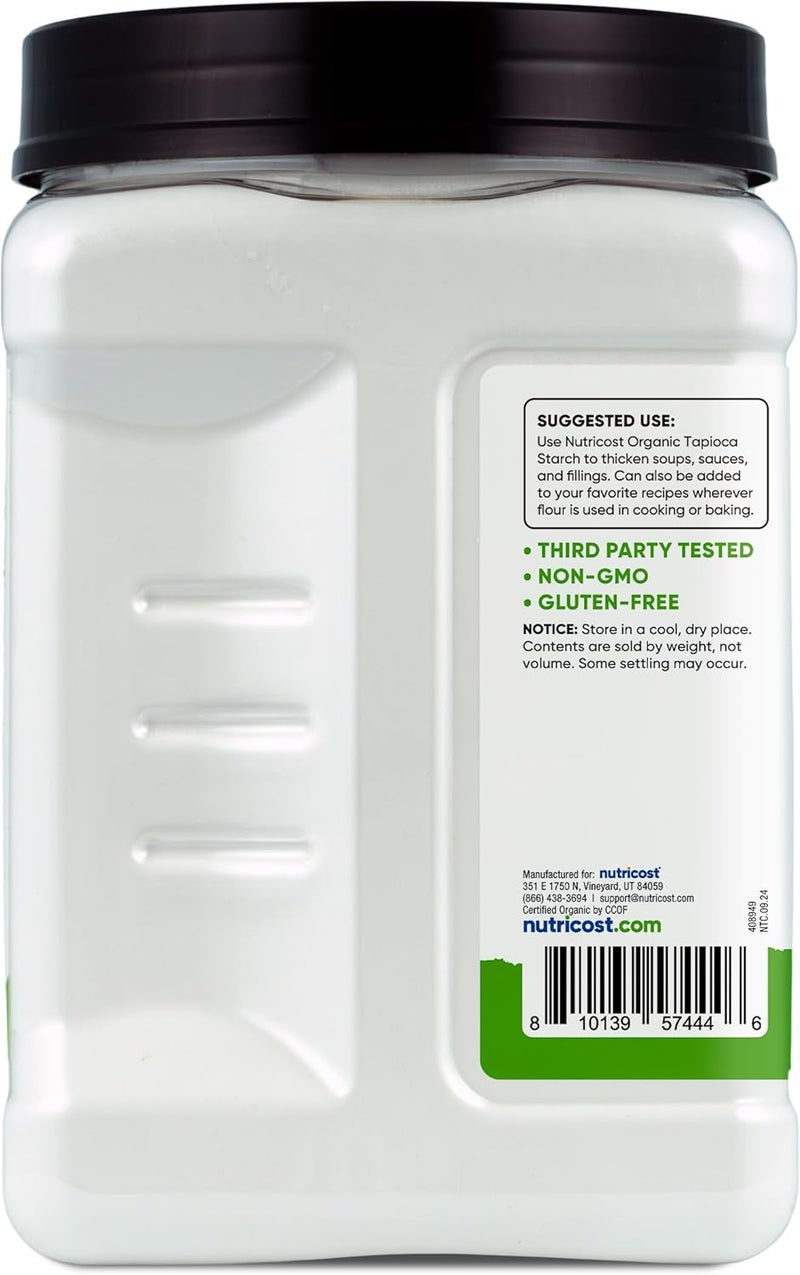 Nutricost Organic Tapioca Starch - Gluten-Free, 2.5 LB - Image 5