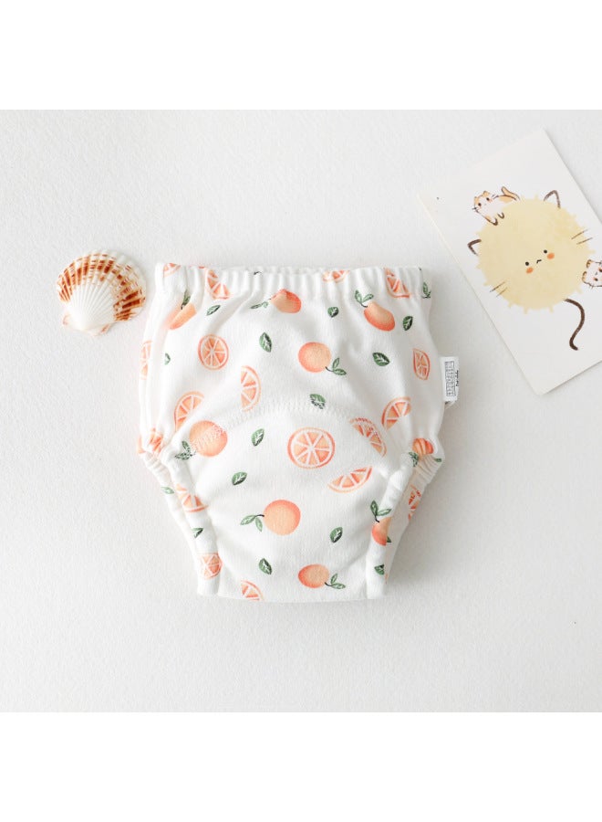 Cartoon Baby Urine Quit Training Pants Cotton Gauze Urine Pants Study Pants Baby Waterproof Diaper Bag Diaper Pants