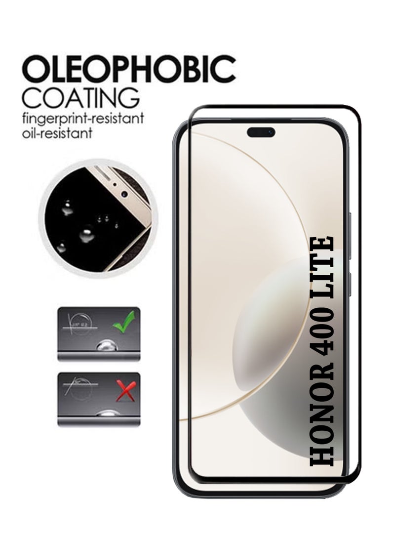 Waldic Honor 400 Lite Screen Protector | Tempered Glass Compatible with Honor 400 Lite | Screen Protector Full HD Quality Tempered Glass Anti-Scratch Edge to Edge Coverage with Easy Installation Kit - Black - Image 4