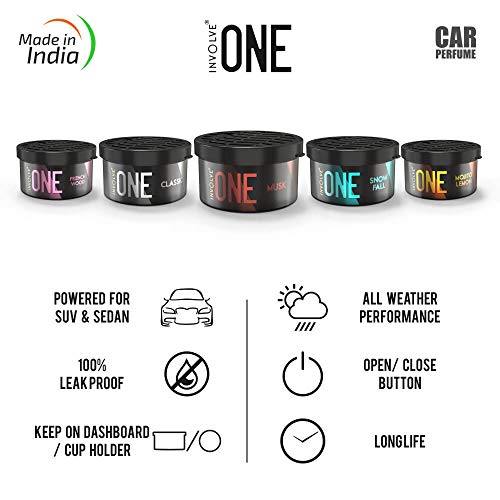 Involve Your Senses One Snow Fall Car Perfume,Strong Fiber Air Freshener to Freshen'up Your Car - IONE09-40g | Car accessories interior| Long lasting fragrance | car fresheners - Image 5