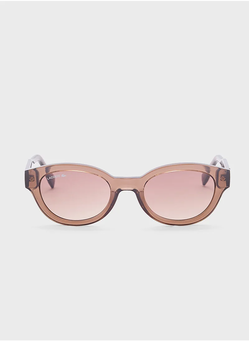 لاكوست Oval Sunglasses